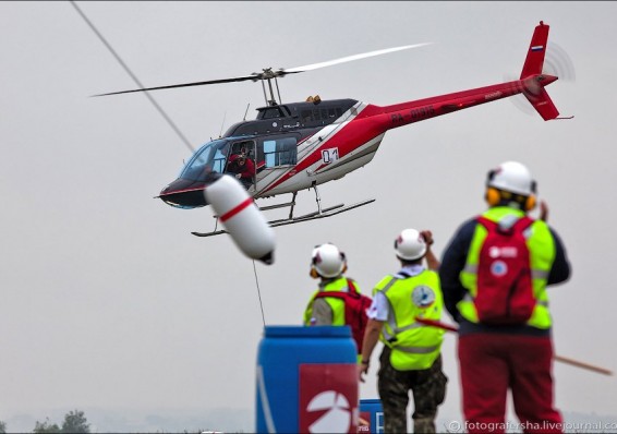 В Беларуси открывается Чемпионат мира по вертолетному спорту