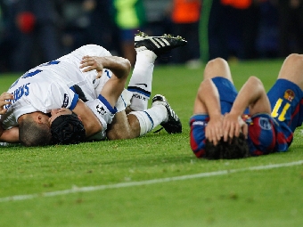 Футболисты "Барселоны" выиграли у "Реала" в полуфинале Лиги чемпионов