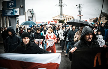 Житель Кобрина: Приехал на Марш за своих детей, родных и близких