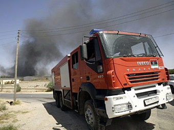 На складе боеприпасов в Триполи произошел взрыв