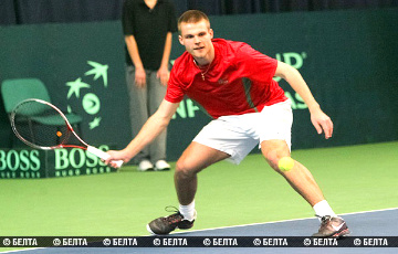 Белорус вышел в четвертьфинал турнира в Ираклионе