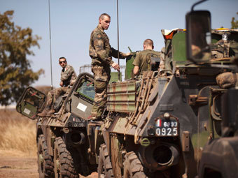Франция начала наземную операцию в Мали