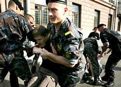 Массовые аресты в День независимости в Минске (Обновлено)