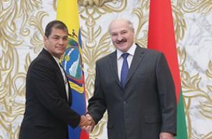 Лукашенко рассчитывает на сотрудничество с Эквадором