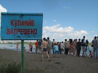 В Беларуси купание запрещено в 24 местах массового отдыха населения