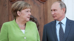 Путин и Меркель встретились в Москве