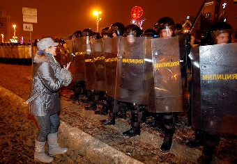 Подавляющее большинство граждан Беларуси отрицает возможность участия в акциях протеста