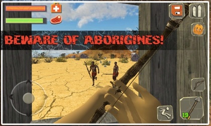 Пользователям австралийской игры предложили убивать аборигенов камнями