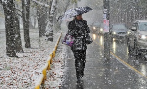 Дождь, мокрый снег, сильный ветер ожидаются в Беларуси