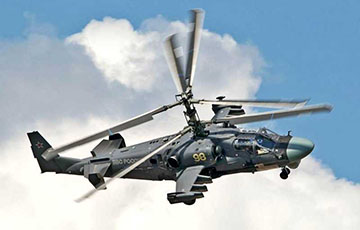 Момент попадания ракеты в московитский вертолет Ка-52 попал на видео