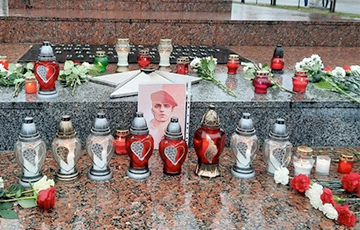 Сморгонь также почтила память погибшего Героя Беларуси