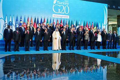 Лидеры G20 назвали теракты в Париже и Анкаре оскорблением всему человечеству