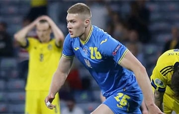 В матче со Швецией украинский футболист побил рекорд легендарного Платини