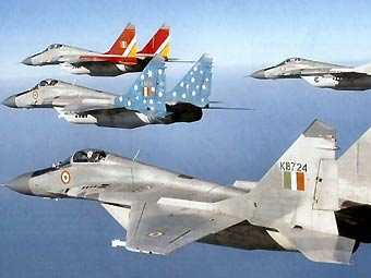 ВВС Индии отправили МиГ-29 на перехват лайнера Air France