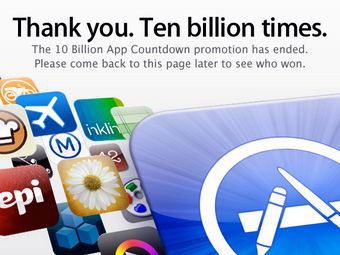 С App Store загрузили 10 миллиардов программ