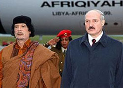 В Беларусь прилетел Каддафи?
