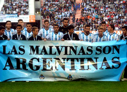 FIFA открыла дело против Аргентины за притязание на Фолкленды
