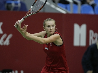Белоруска Ольга Говорцова вышла в полуфинал парного разряда теннисного турнира в США