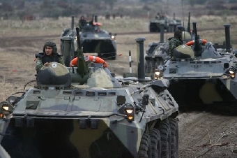 Первый белорусский эшелон прибыл в Россию на учение "Щит Союза-2011"