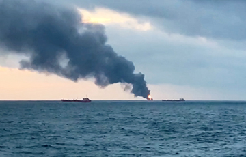 Горевшие в Керченском проливе корабли причастны к незаконным поставкам газа в Сирию