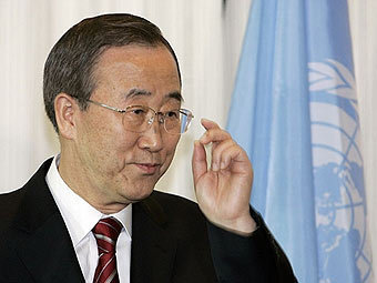 Генсек ООН Пан Ги Мун решил остаться на второй срок
