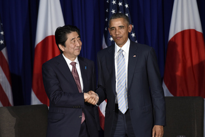 Kyodo узнало о попытке Обамы помешать японскому премьеру поехать в Россию