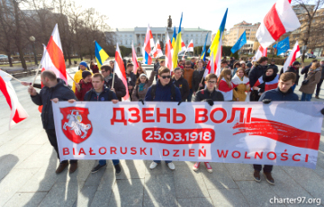 20 марта - шествие в честь Дня Воли в Варшаве