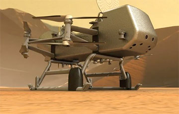 На спутник Сатурна будет отправлен вертолет Dragonfly