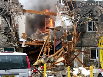 После взрыва у станции Гришаны был столп огня высотой около 15 м - свидетель по делу о теракте