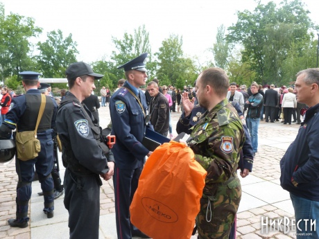 Милиция задержала вооруженных провокаторов в Николаеве