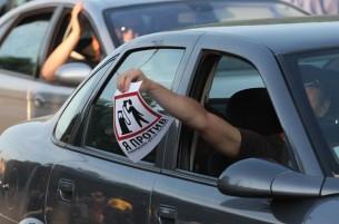 Недовольные водители готовятся к протесту в автомобильных пробках