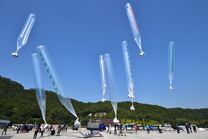 Диски с фильмом «Интервью» отправили в КНДР на воздушных шарах