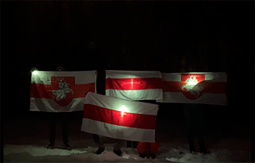Партизаны запустили в Колодищах салют в честь белорусов