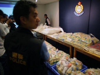 В Гонконге изъята рекордная партия кокаина