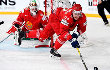 Беларусь обыграла Швецию в матче чемпионата мира по хоккею