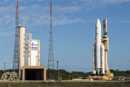 Запуск ракеты-носителя Ariane 5 отменили из-за непогоды