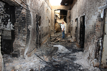 Американских военных наказали за бомбардировку госпиталя в Кундузе взысканиями