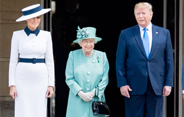 Дональд Трамп встретился с королевой Елизаветой II