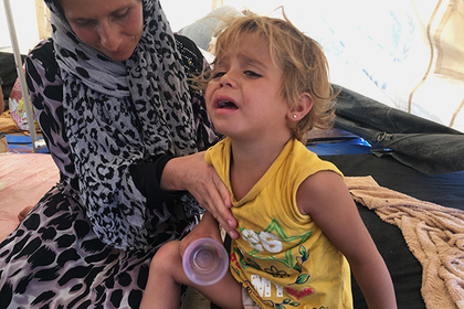 «Красный крест» заснял жизнь спасшихся от ИГ беженцев
