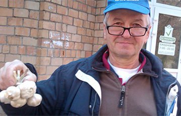 Могилевский активист заступился за белорусский чеснок