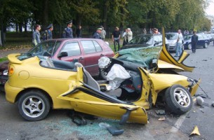 По вине лихача на «Тойоте»  пострадали пять автомобилей