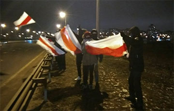 Жители Сухарево вышли протестовать на МКАД