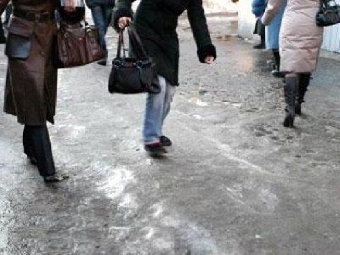 Более 30 человек получили гололедные травмы в Минске за минувшие выходные