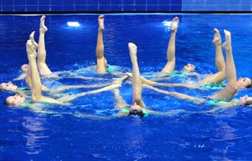 Команда Беларуси по синхронному плаванию на чемпионате Европы завоевала бронзу в комбинации