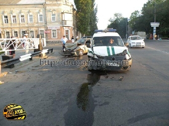 Инкассаторская машина попала в ДТП в Минске