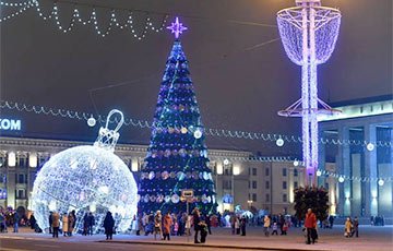 Шорец поручил поменять новогоднее оформление Минска