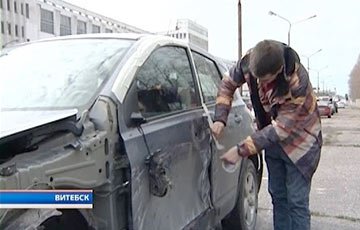 Минобороны о сбитой БТР-ом легковушке: Наш солдат спас автомобиль