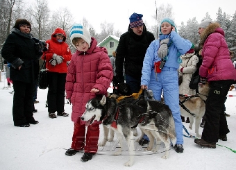 Более 100 гостей из шести стран примут участие в гонках на собачьих упряжках "Завiруха 2012"