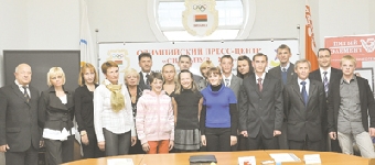 Медалистов I зимних юношеских Олимпийских игр чествовали в НОК Беларуси