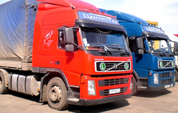На границе с Литвой со стороны Беларуси растут очереди из грузовиков